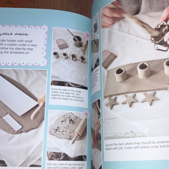 Handmade Pottery at Home Book - simple creations to make on your kitchen table - Picture 14 of 16